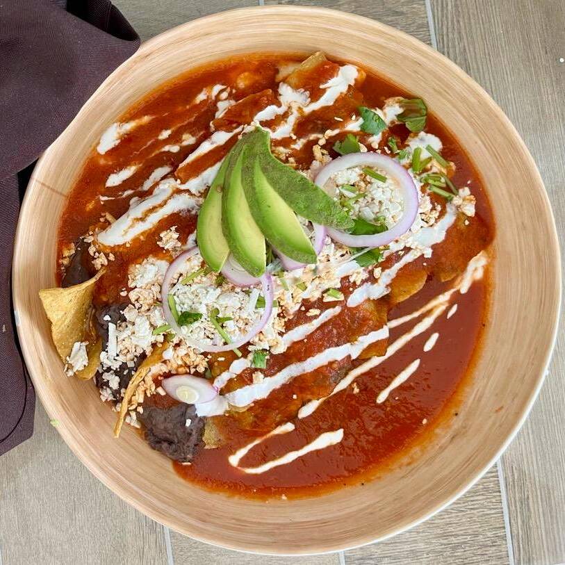 Enchiladas Rojas