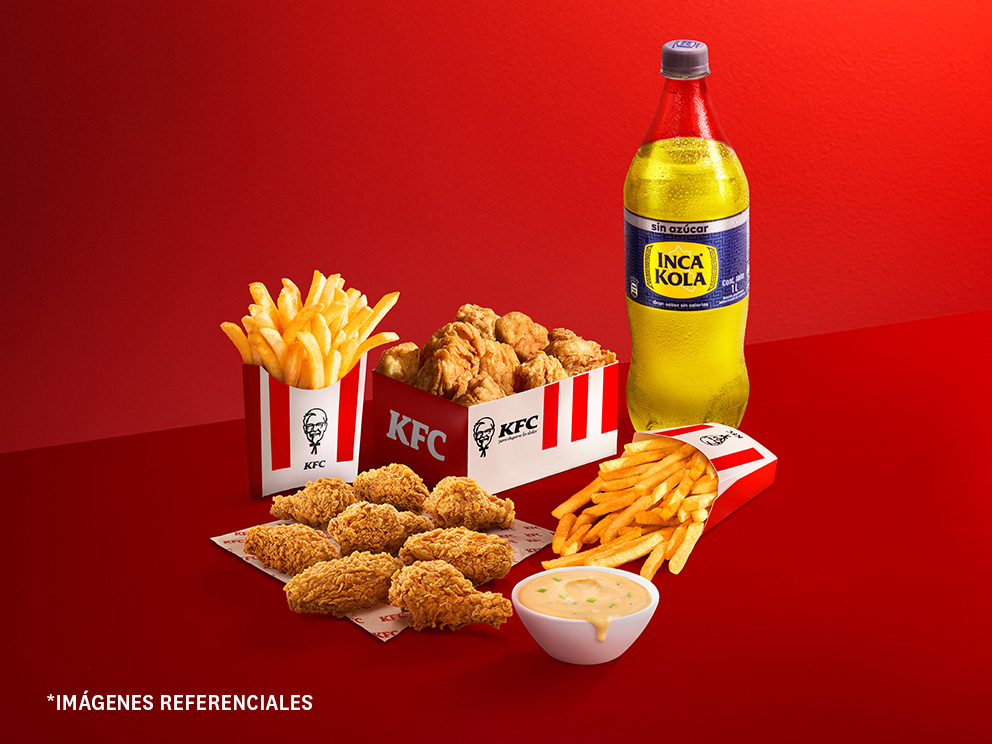 Chick´N Share Peruano con Bebida