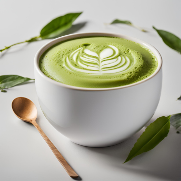 Latte Caliente de Matcha