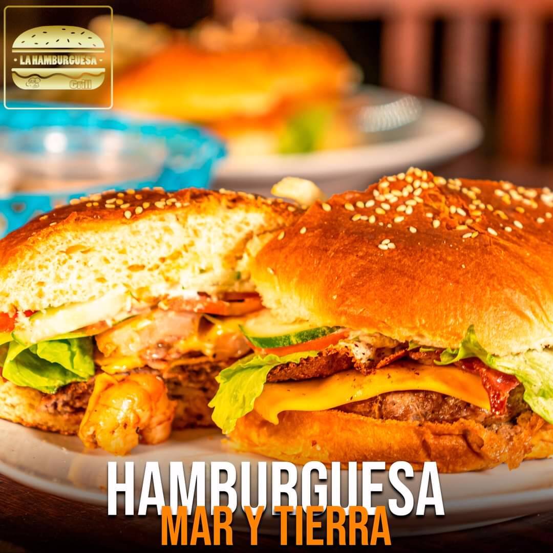 Hamburguesa Mar y Tierra