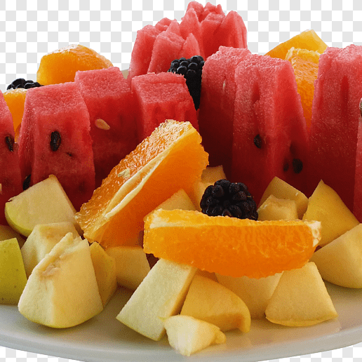Plato de Frutas con Yogurt Granola y Miel