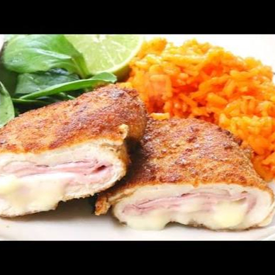 Pechuga Rellena Empanizada