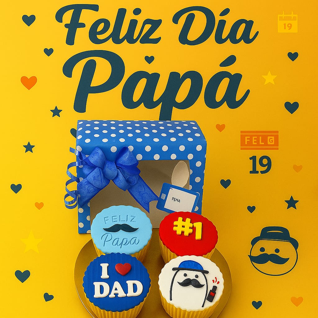 Caja X4 Feliz Dia Papá