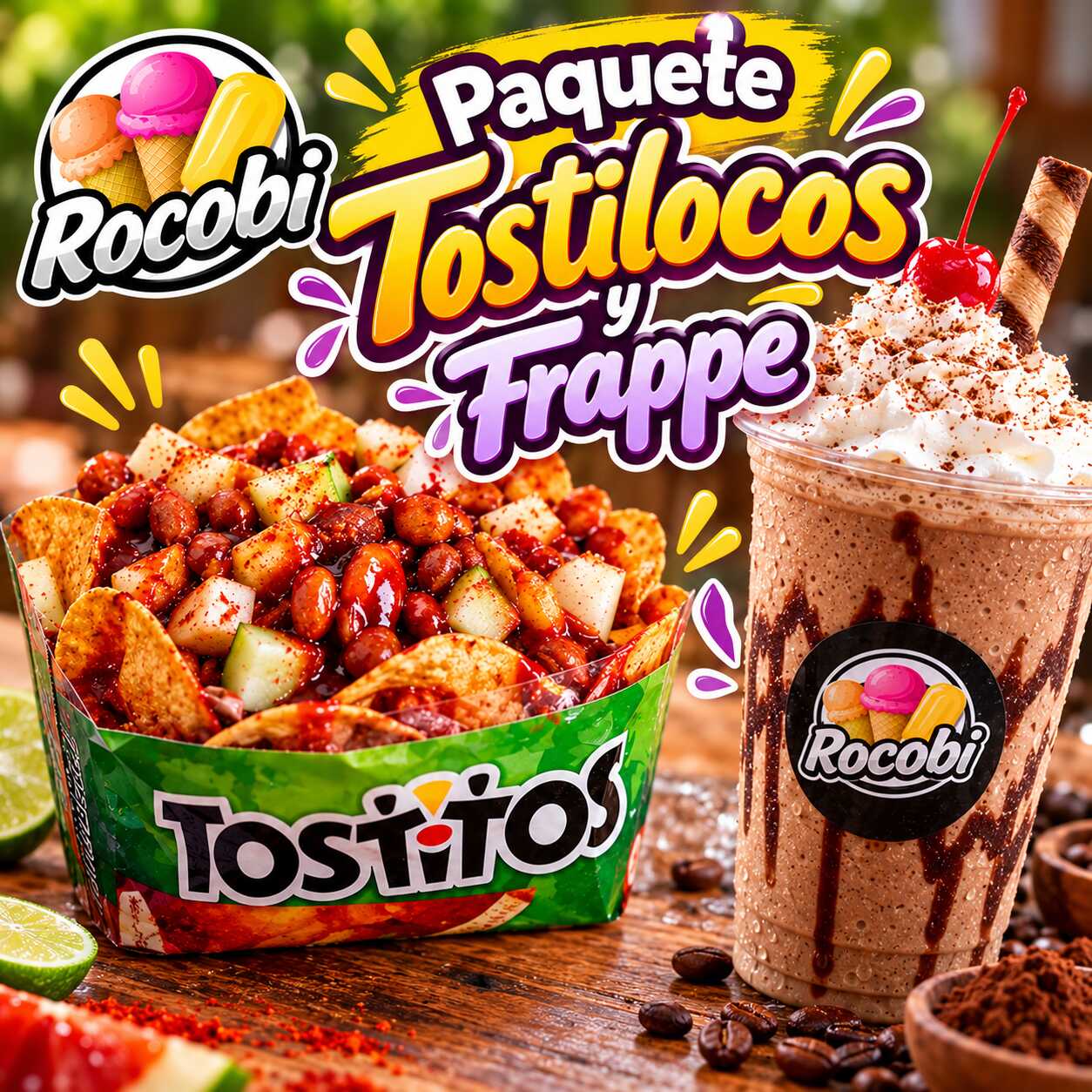 Tosti Locos y Frappe