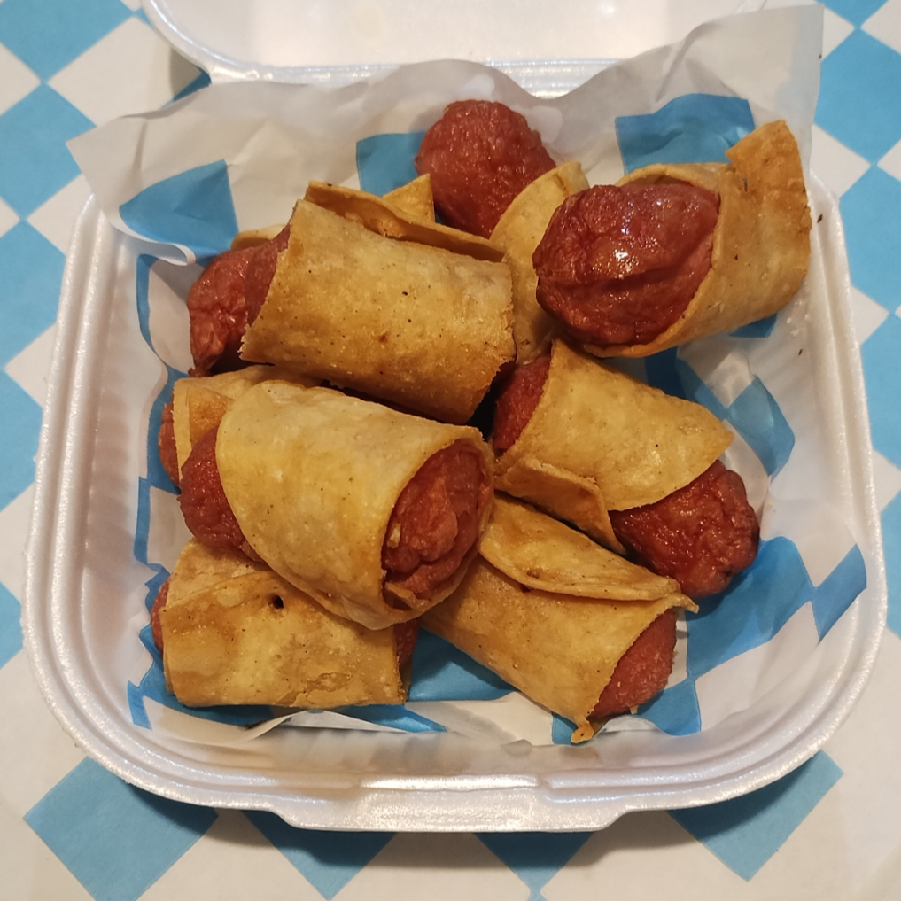 Salchitacos Bites en Maiz