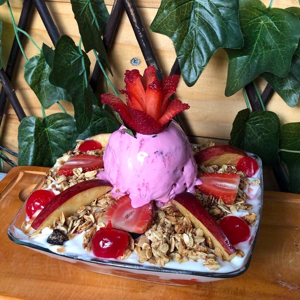 Ensalada de Frutos Rojos.