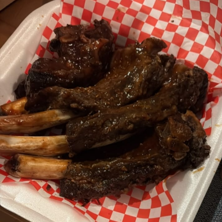 Combo BBQ de 1 Costilla 100% de Res . 250G