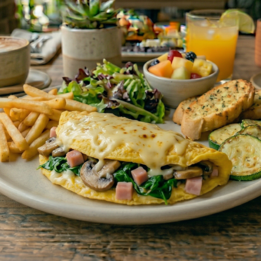 Omelette Jamón