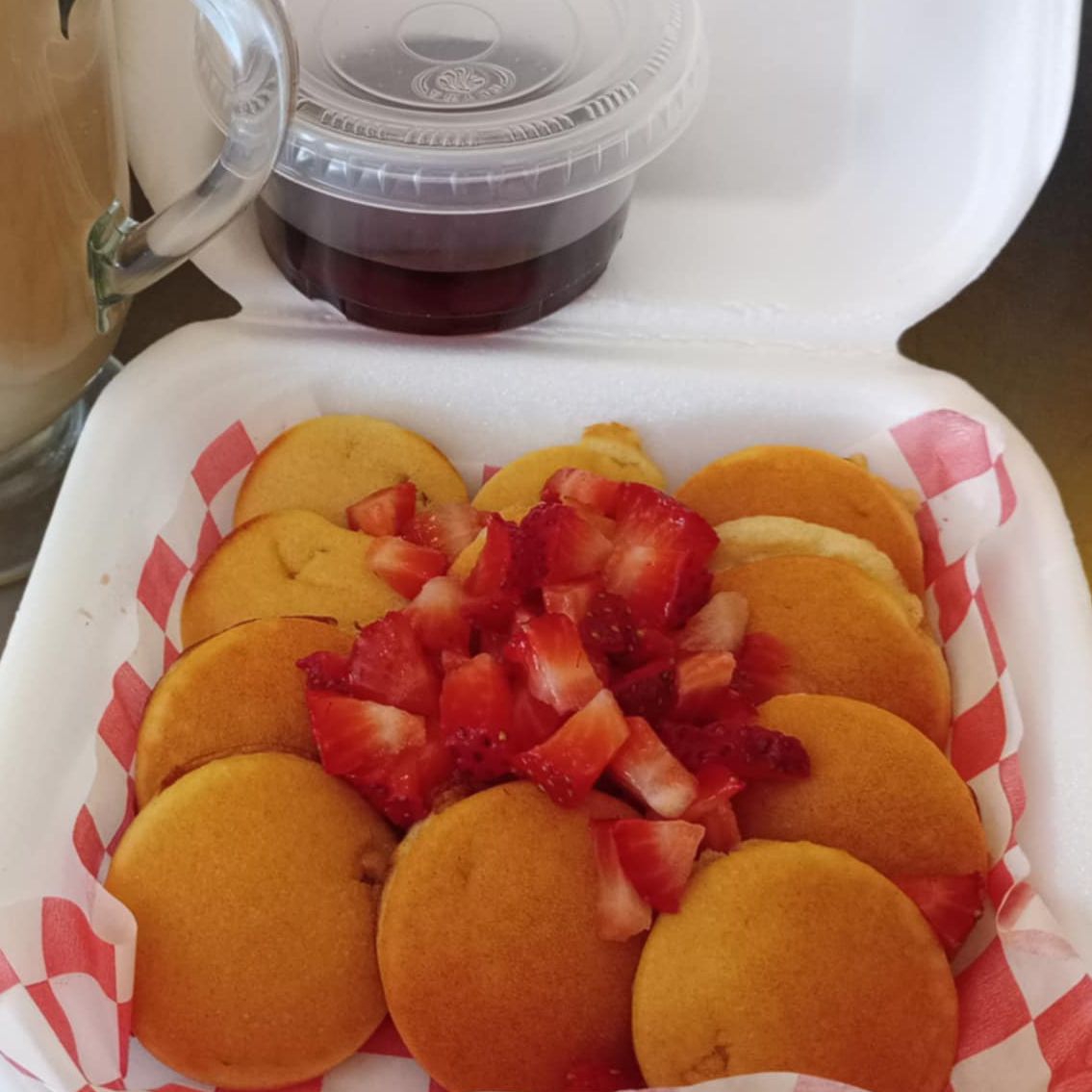 Mini Hot Cakes 1 ingrediente