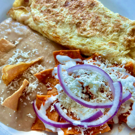 Omelette con Chorizo