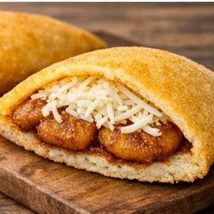 Empanada de plátano con queso