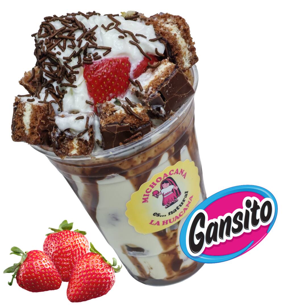 Fresas Naturales Frescas Con Gansito