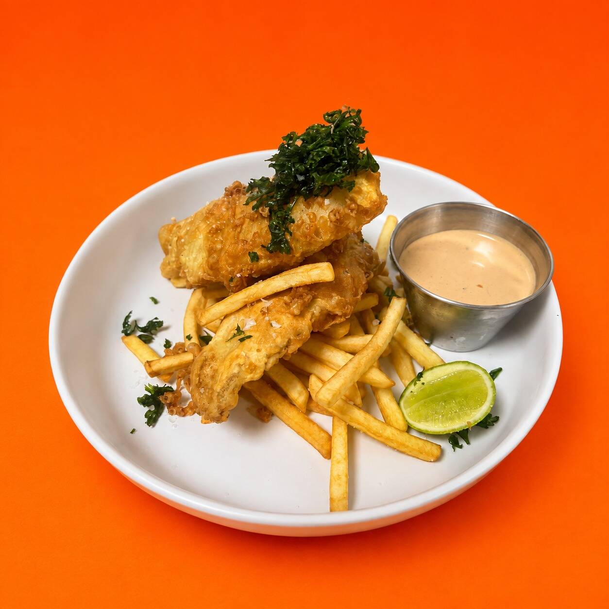 Fish And Chips de Tilapia