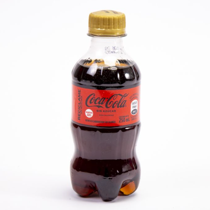 Coca Cola Sin Azucar 250ml