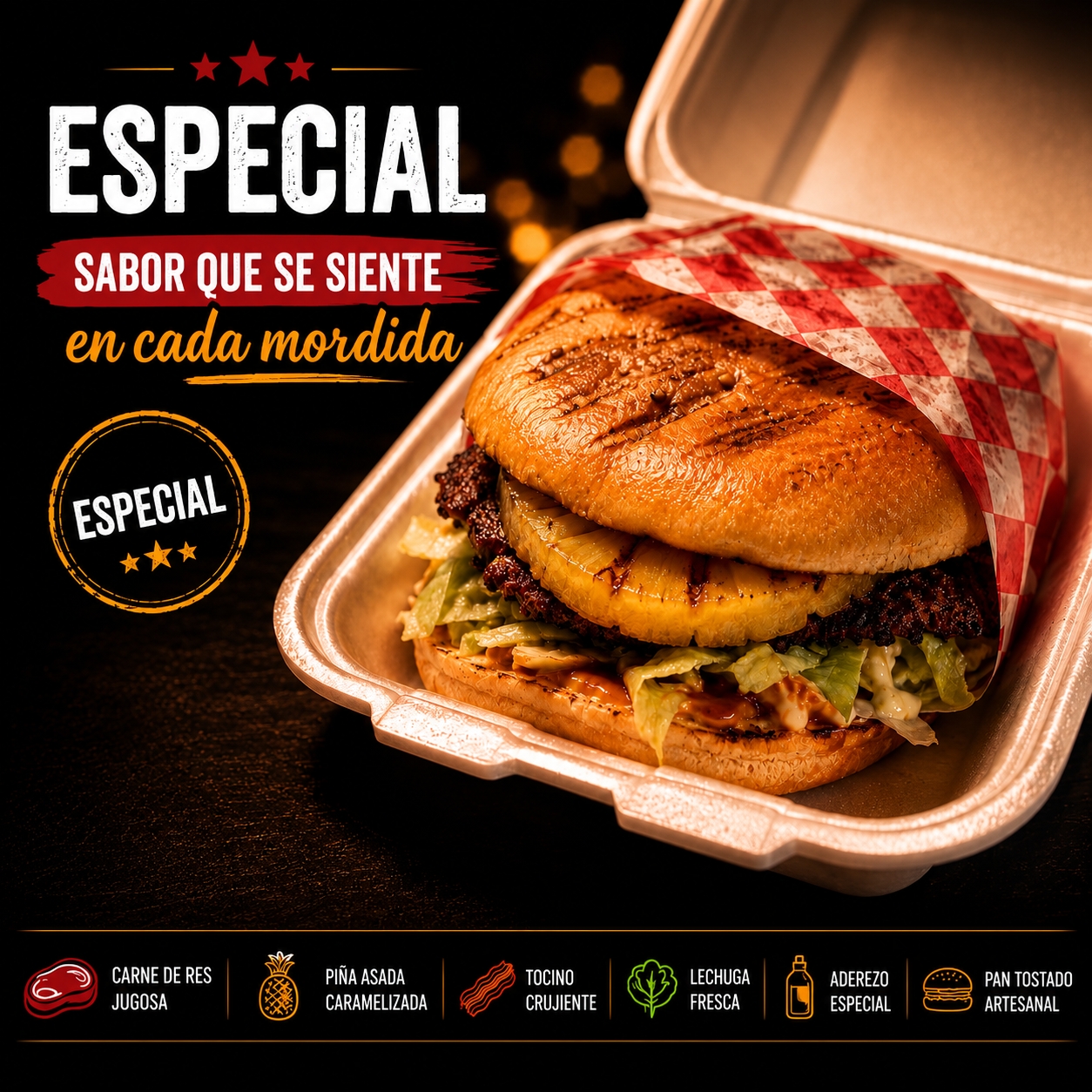 Hamburguesa Especial