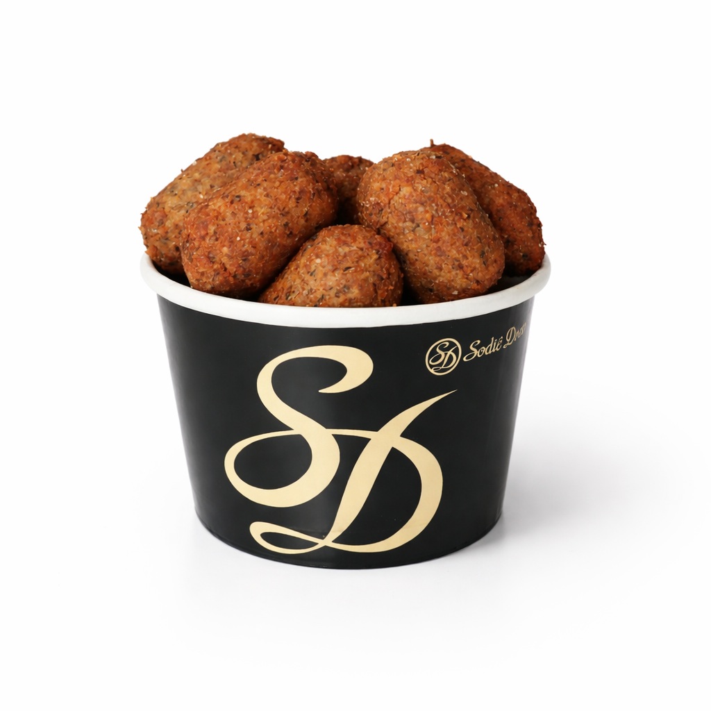 COPO DE SALGADOS MINI KIBE TRADICIONAL 14 UNIDADES