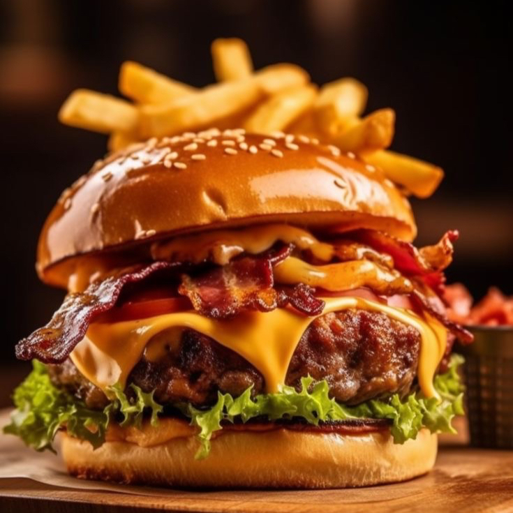 Hamburguesa Hawaiana