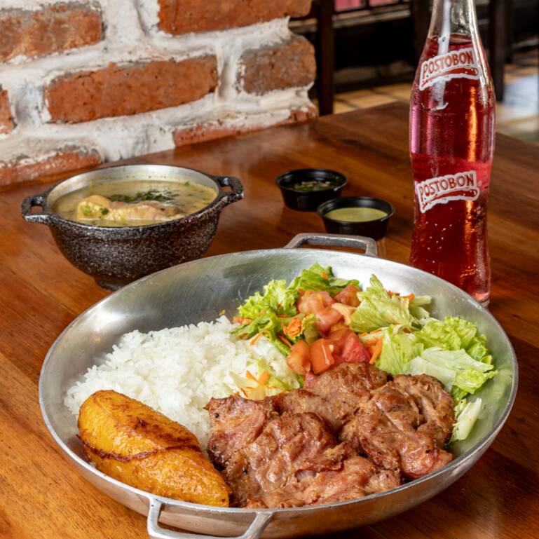 Sabrosito + Sancocho + Bebida