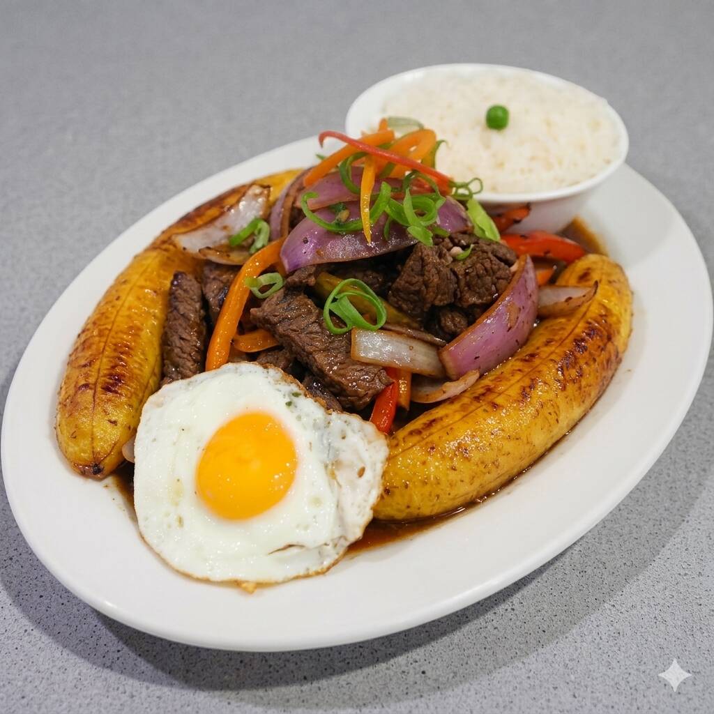 Lomo Saltado a Lo Pobre