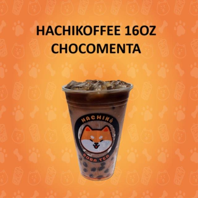 HACHIKOFFEE CHOCOMENTA LATTE 16OZ