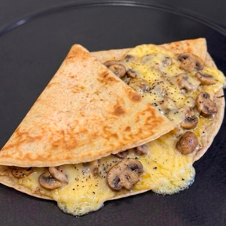 CHAMPIÑONES CON QUESO