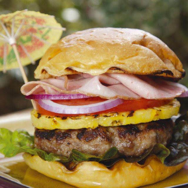 Hamburguesa Hawaiana