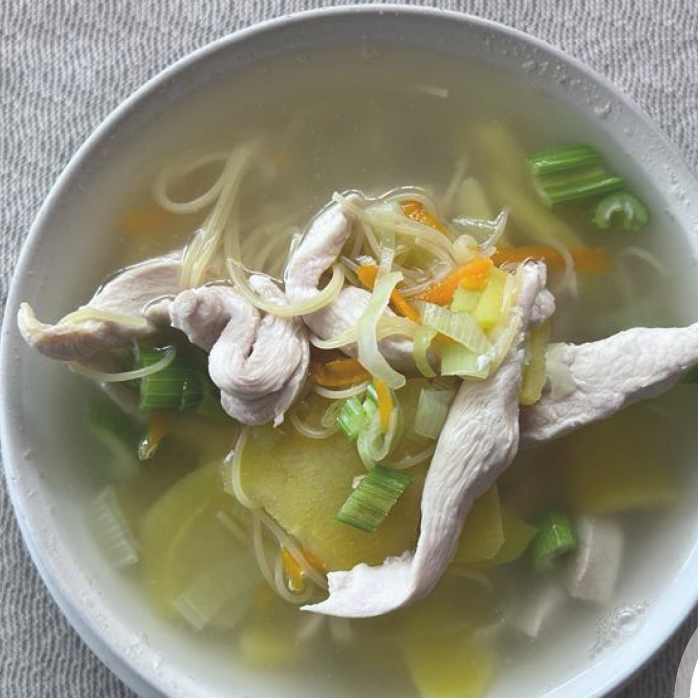 Sopa Dieta Pollo con Verduras