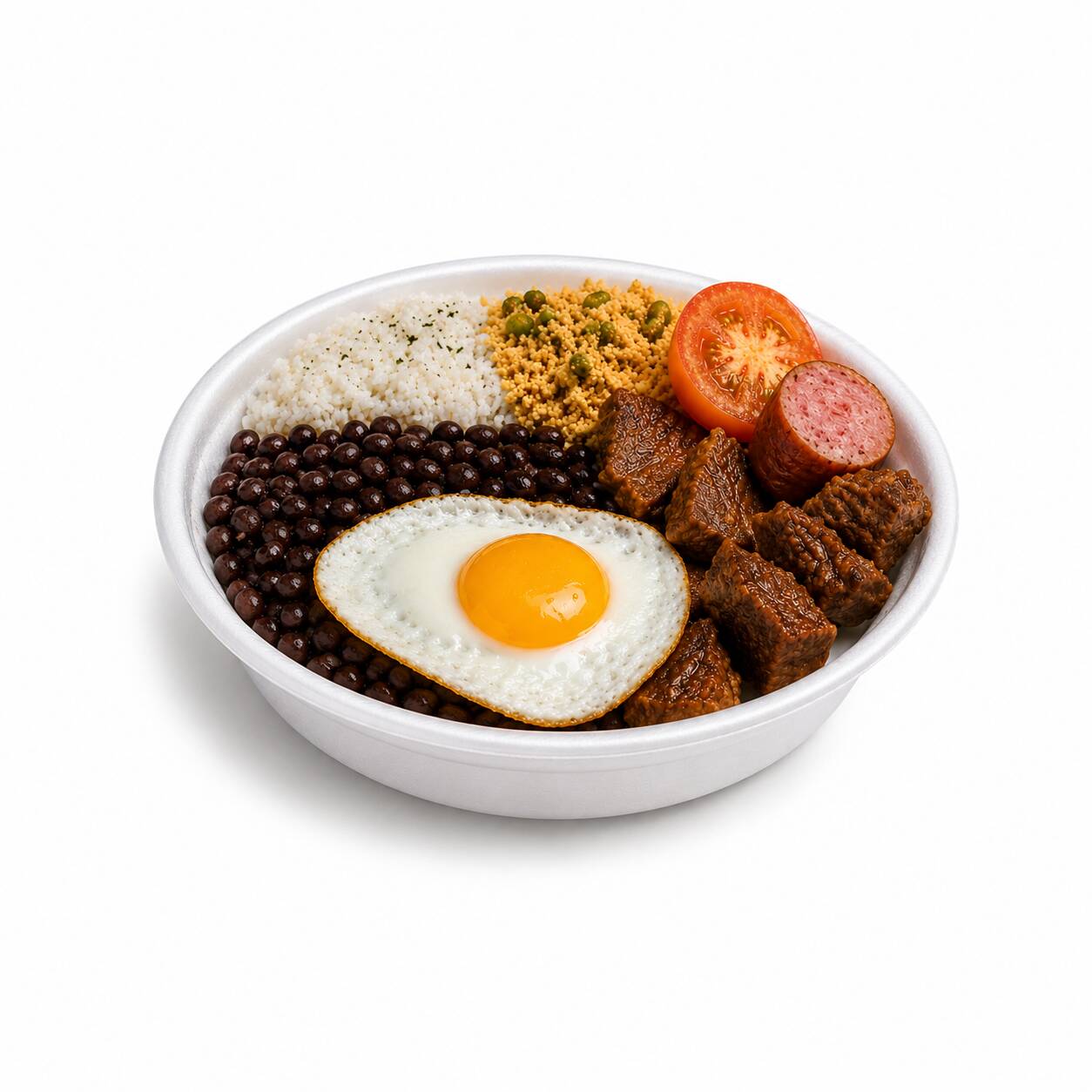 Marmita Pequena
Apenas 1 carne
Marmita acompanha: Arroz, feijão, farofa, macarrão, e a carne.