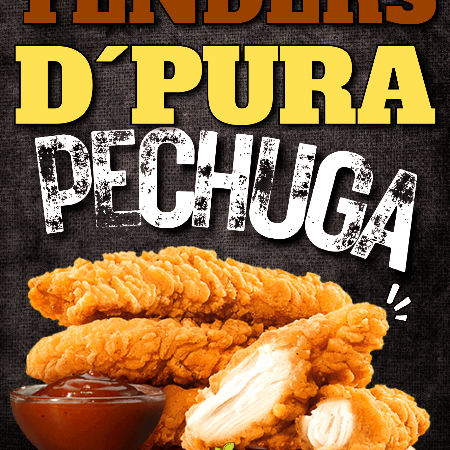 Tenders de Pechuga de Pollo