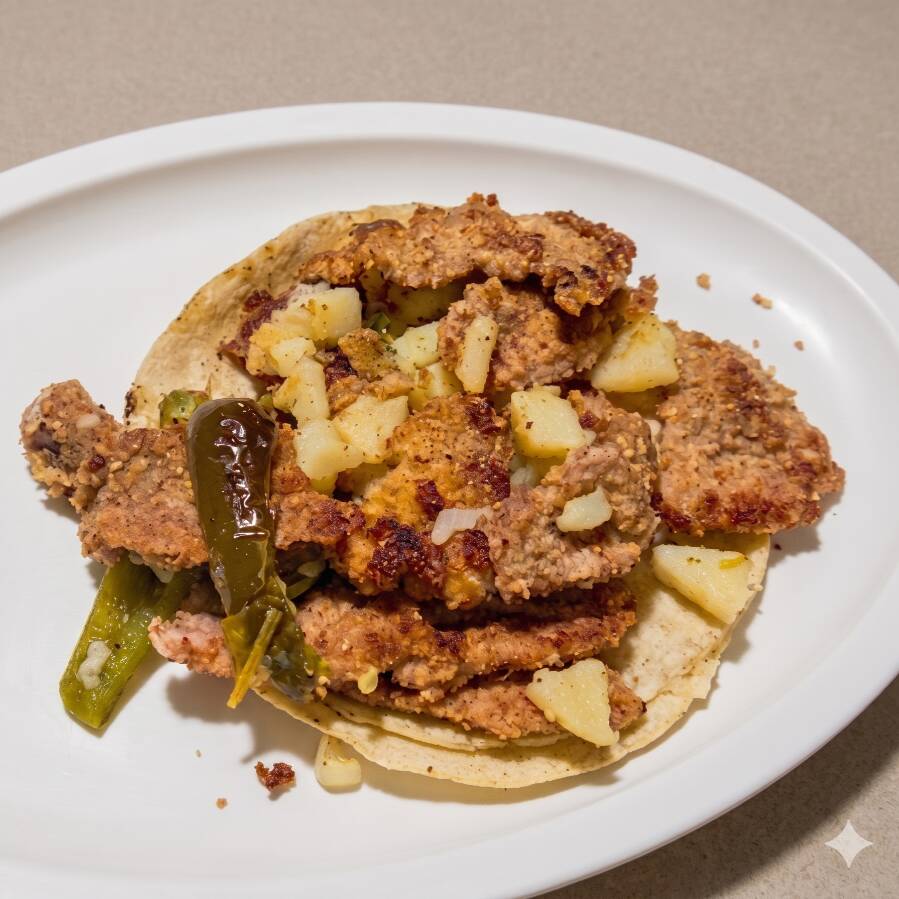 Taco De Milanesa de Res
