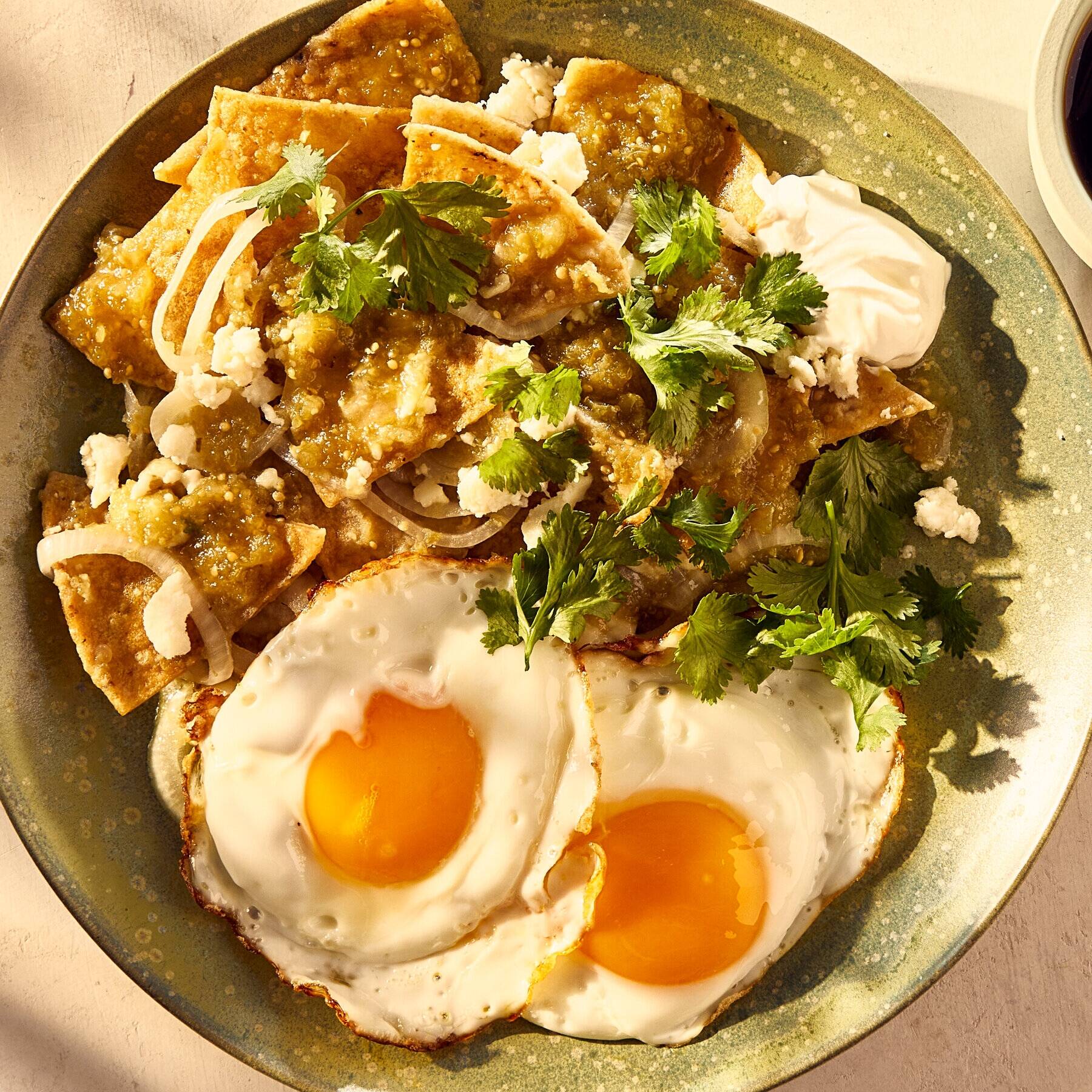 Chilaquiles con proteína