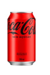 Refrigerante Coca Cola Zero Lata 350ml