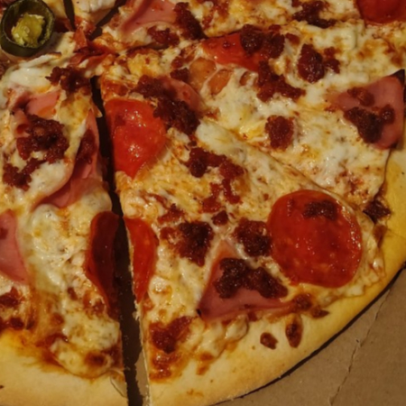 Pizza Personal Carnes Frias