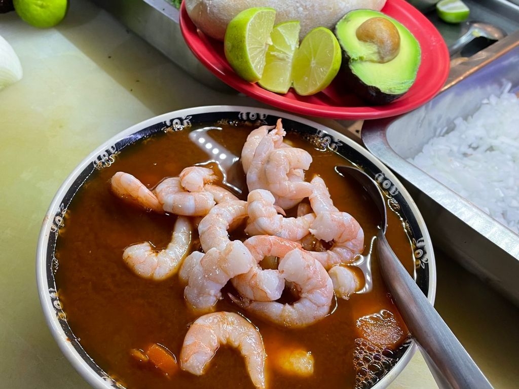 Caldo de Camarón Pelado