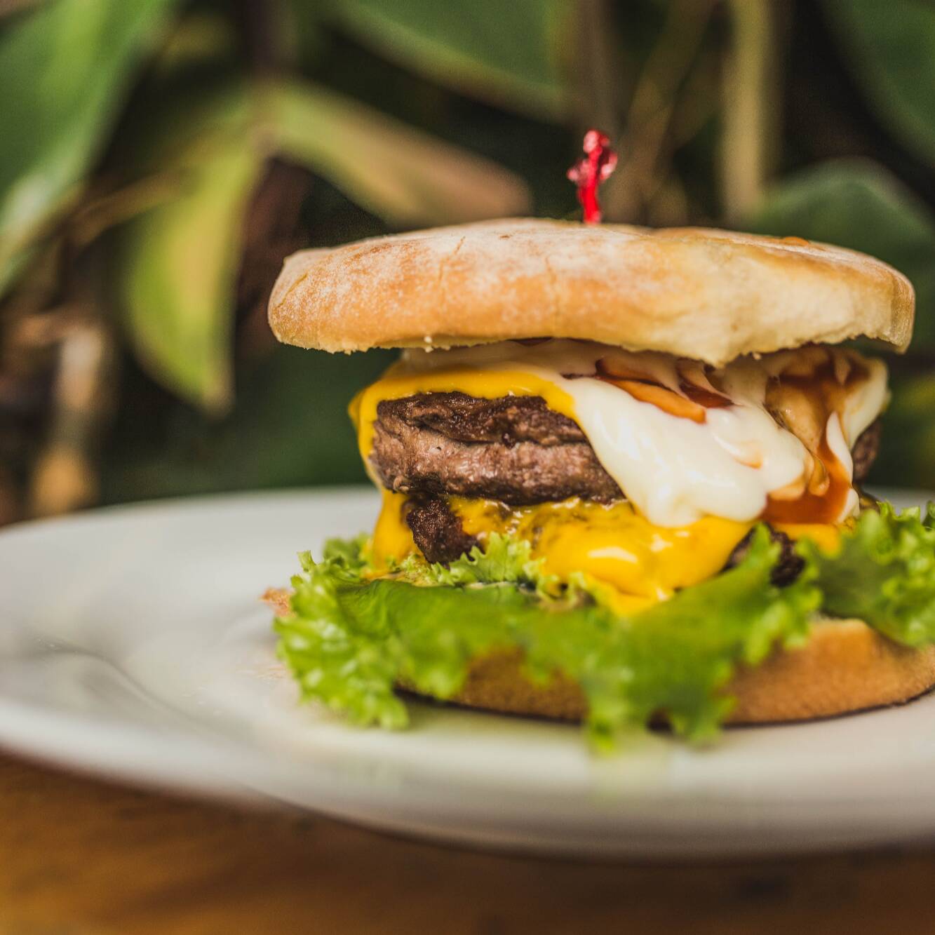 Hamburguesa Doble Carne y doble Queso