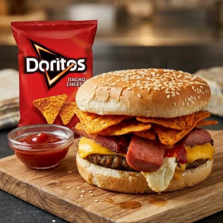 Hamburguesa Doritos Nacho