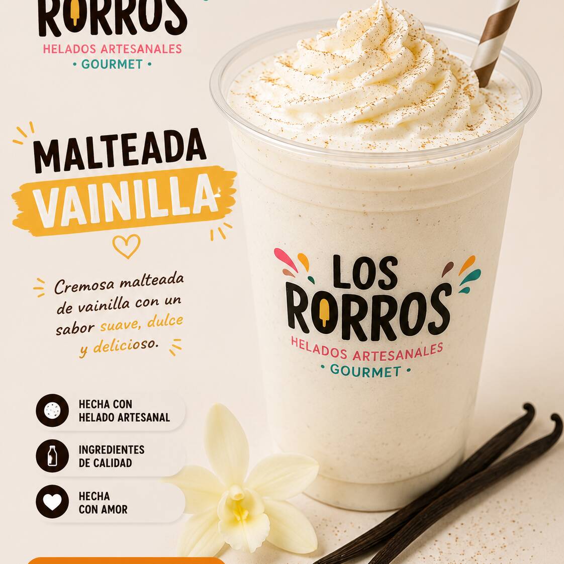 MALTEADA VAINILLA