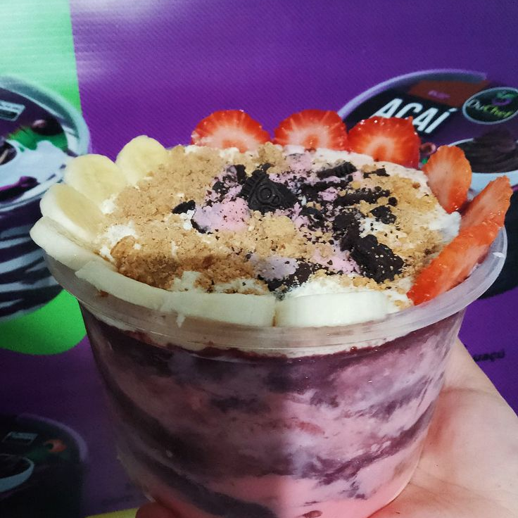 Balde 1lt com leite condensado leite em pó, granola e amendoim
