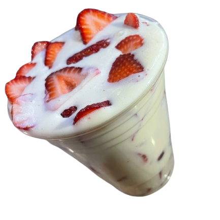 Fresas con crema