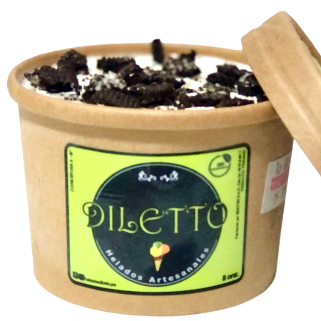 Helados de Cookies And Cream 8 Onz.