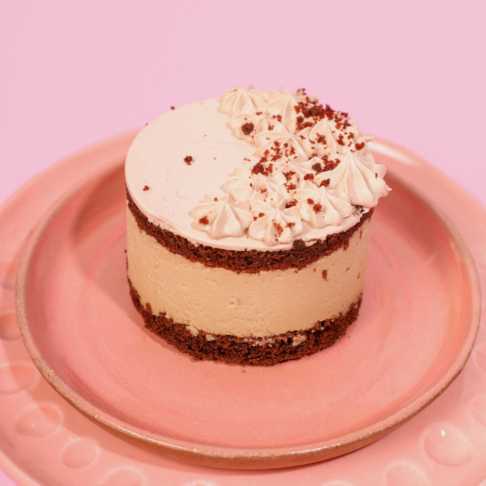 Postre de Café y Chocolate con Stevia Mini