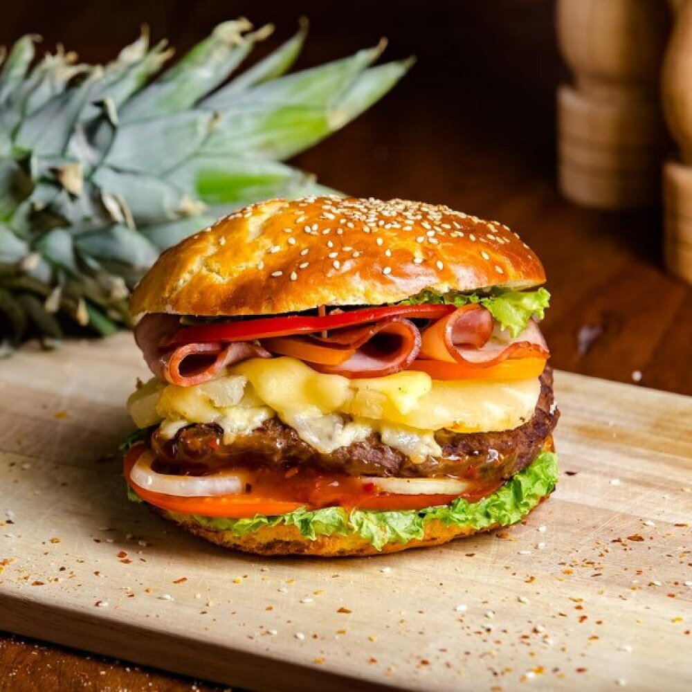 Burguer Hawaiana