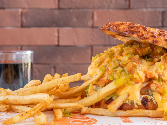 Cheesy Fries Burger