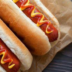 2 Pzas Hot Dog Sencillo con Papas