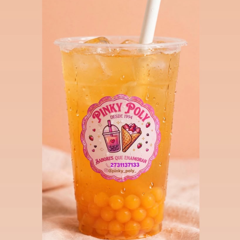Pinky Boba Mango Maracuya