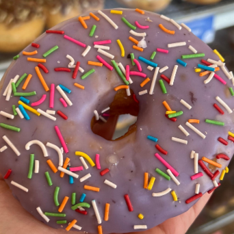 Dona Blueberry Sprinkles