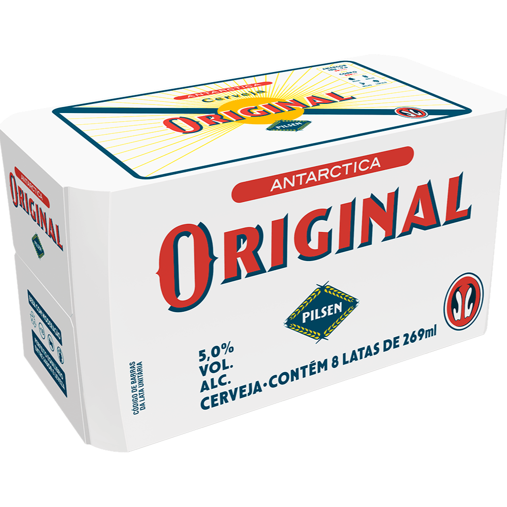 Original Lata 269ml, Caixa Com 8 unidades