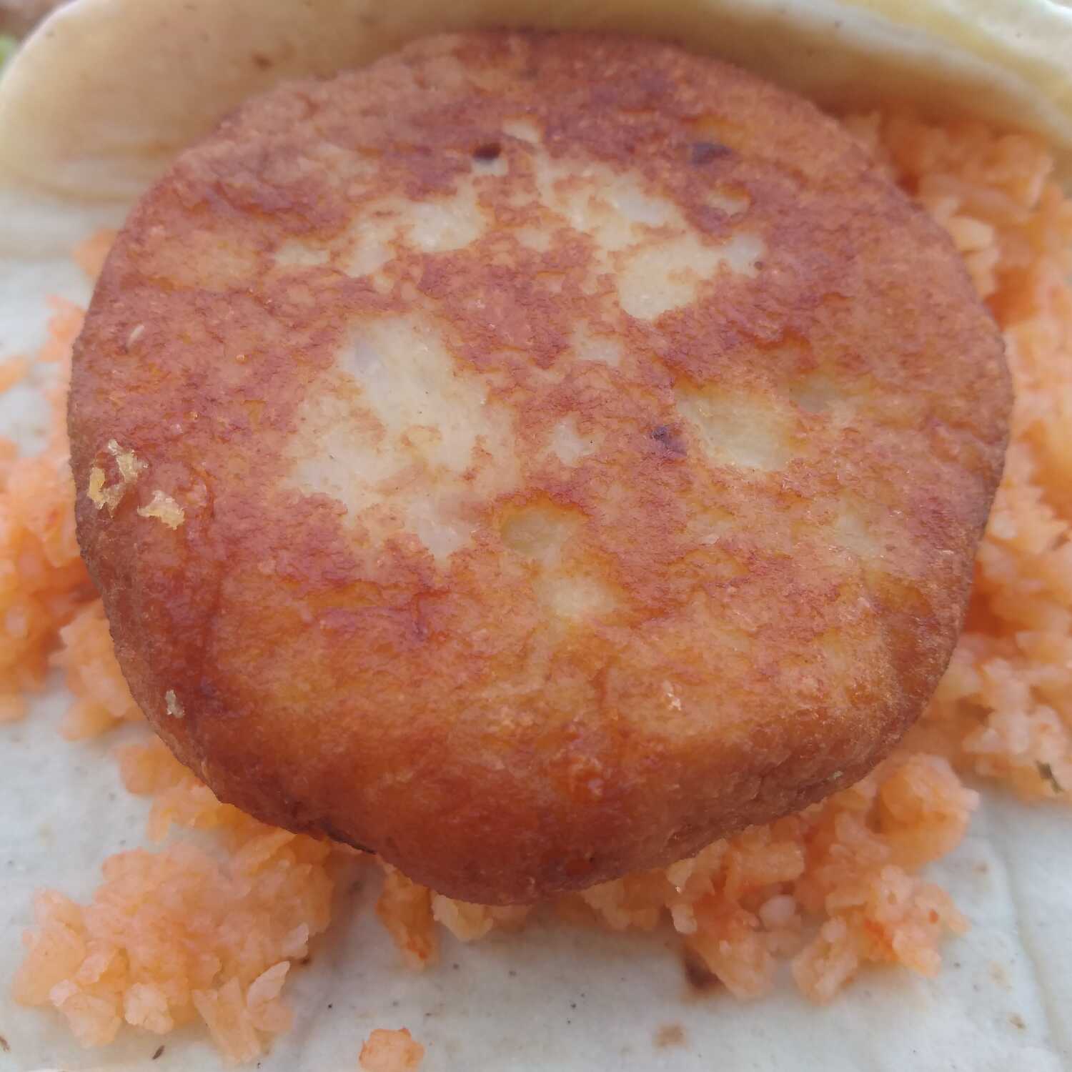 Taco de Torta de Papa