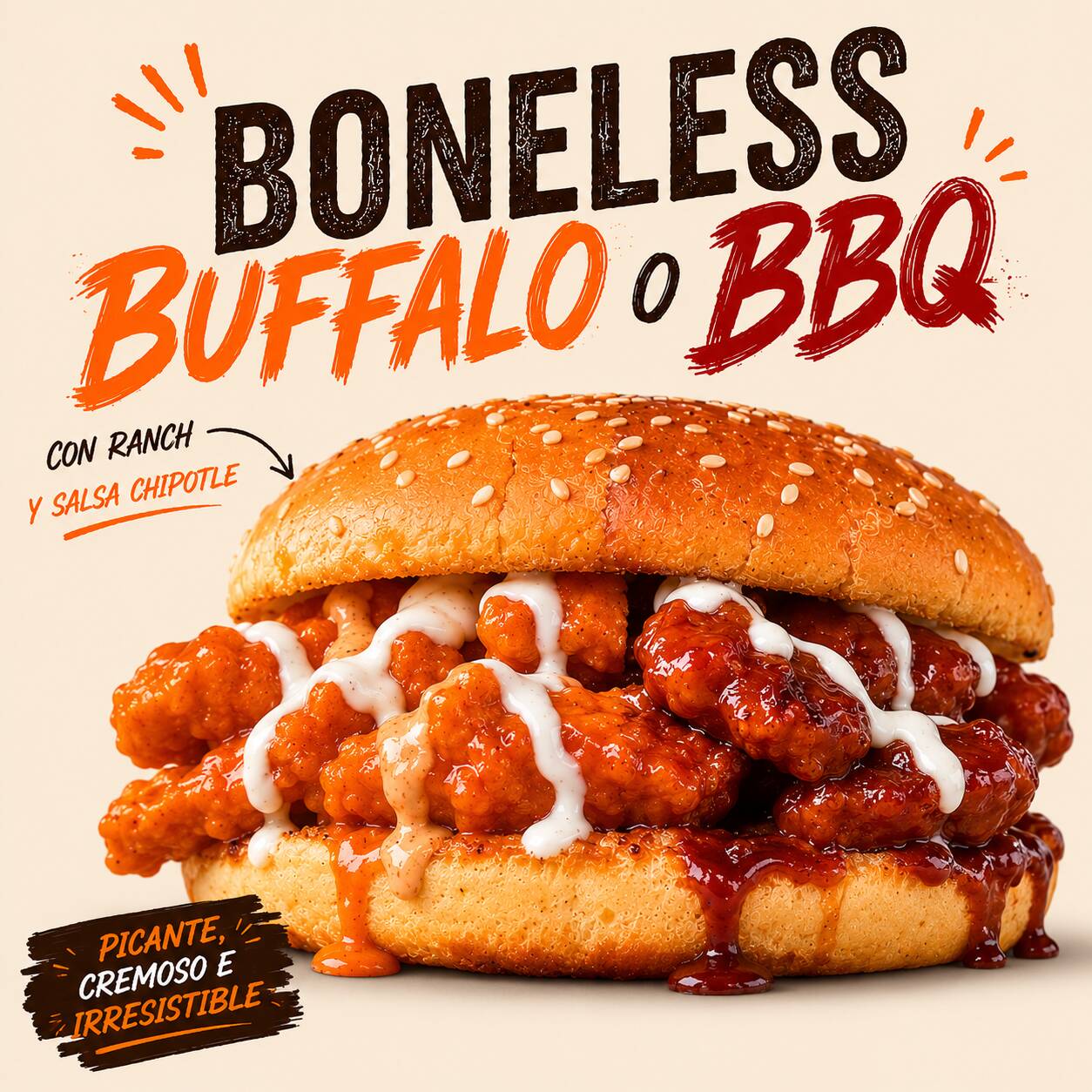 Boneless Burger