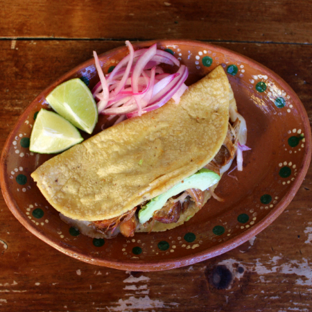 Quesadillas de Carnitas